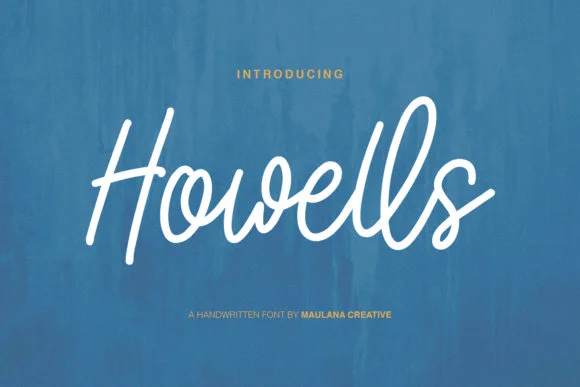 Howells Font by Maulana Creative — Script Handwritten Font