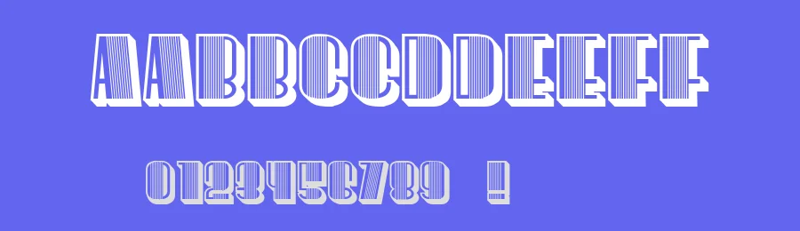 However by Vladimir Nikolic — Decorative Font — thumbnail 3