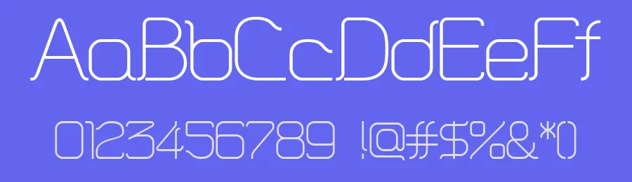 HT Skyline by Ho Tak Lam — Display Font — thumbnail 3