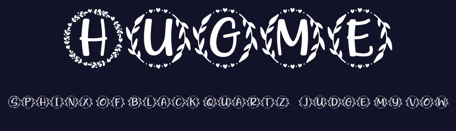 Hugme by 7NTypes — Decorative Font — thumbnail 2