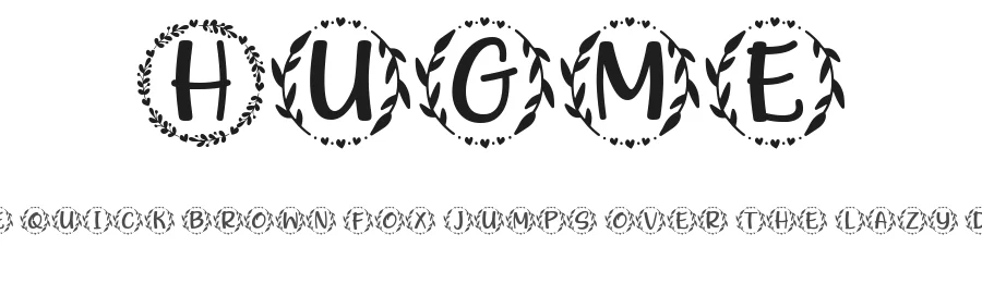 Hugme by 7NTypes — Decorative Font