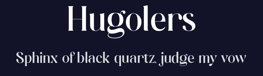 Hugolers by Typetemp Studio — Sans Serif Font — thumbnail 2