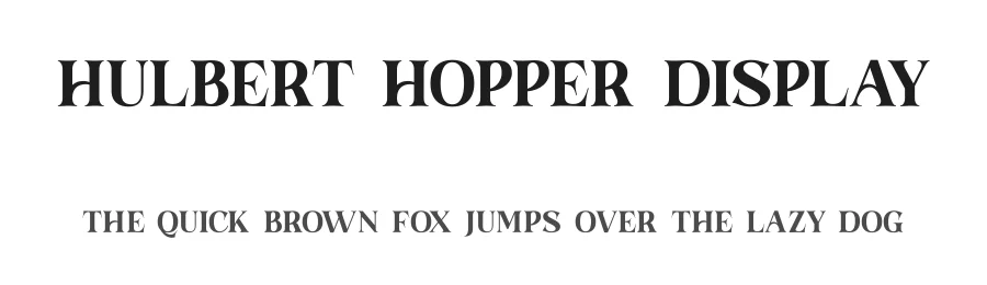 Hulbert Hopper Display