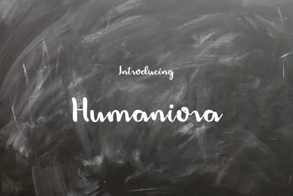 Humaniora Font by enway โ Script Handwritten Font