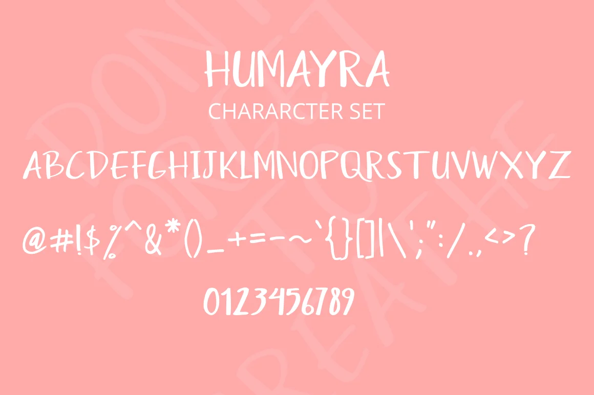 Humayra Font by zuzulgo studio — Script Handwritten Font — thumbnail 4