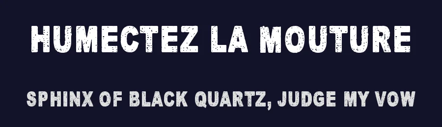 Humectez La Mouture by Juha Korhonen — Decorative Font — thumbnail 2