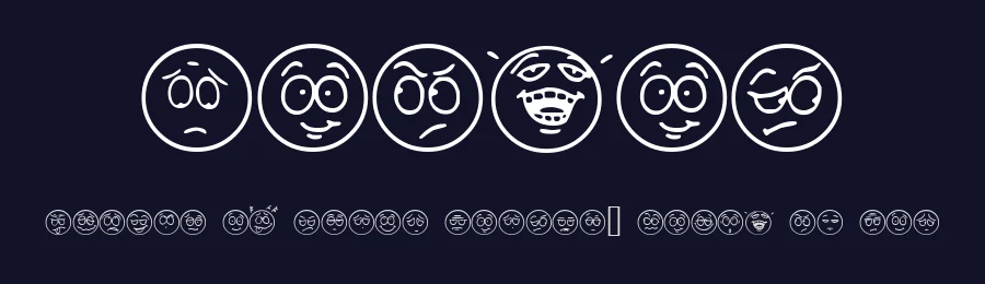 Humeur by ClaudeP — Dingbats Font — thumbnail 2