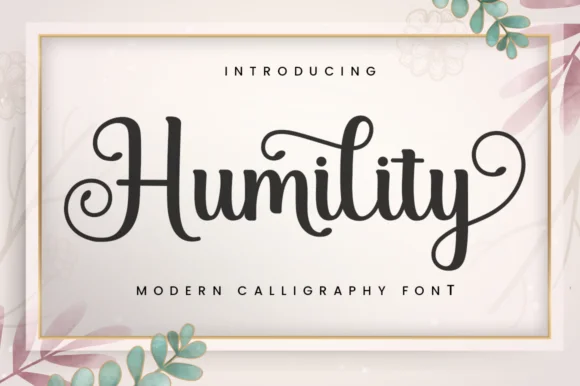 Humility Font by Manjalistudio — Script Handwritten Font