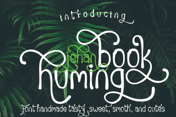 Huming Book Font by jehansyah251 — Script Handwritten Font