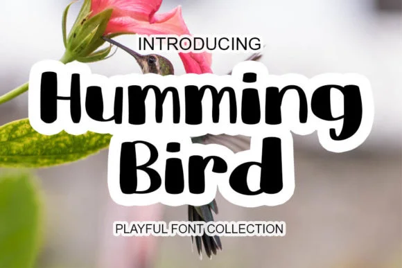 Humming Bird Font by shiddiq.art — Script Handwritten Font