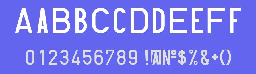HUN-din 1451 by Daniel Adamko — Sans Serif Font — thumbnail 3