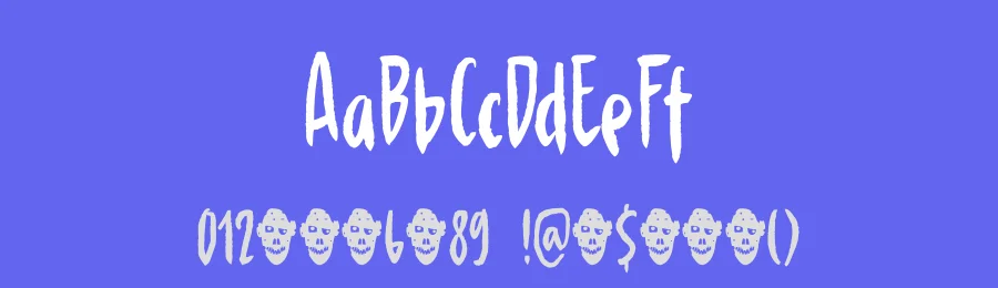 Hungry Zombie by Hanoded — Decorative Font — thumbnail 3