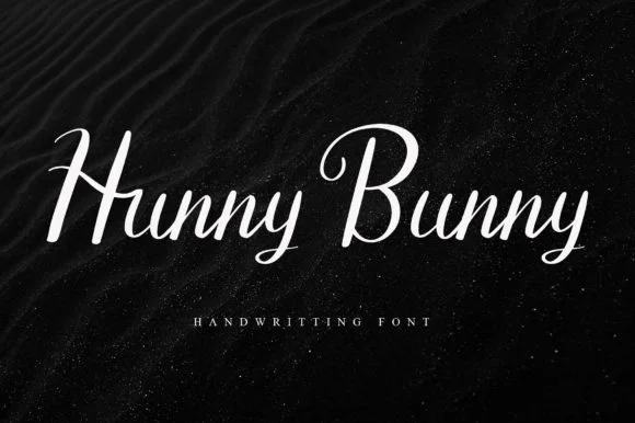 Hunny Bunny Font by najmustsaqib.creator — Script Handwritten Font