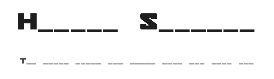 Hunter Squared by TracerTong Fontworks — Display Font