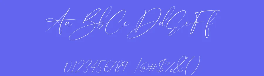 Hunterland Ontime by Perspectype Studio - Letterena.com — Script Handwritten Font — thumbnail 3