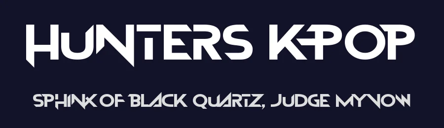 Hunters K-Pop by Chequered Ink — Display Font — thumbnail 2