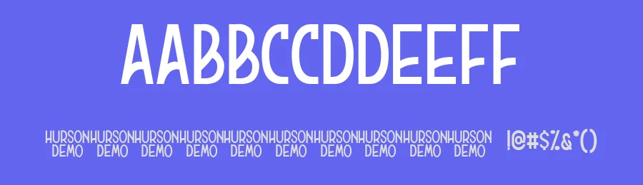 Hurson Clean by Garisman Studio — Decorative Font — thumbnail 3