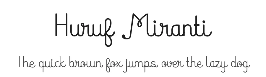 Huruf Miranti