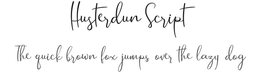 Husterdun Script