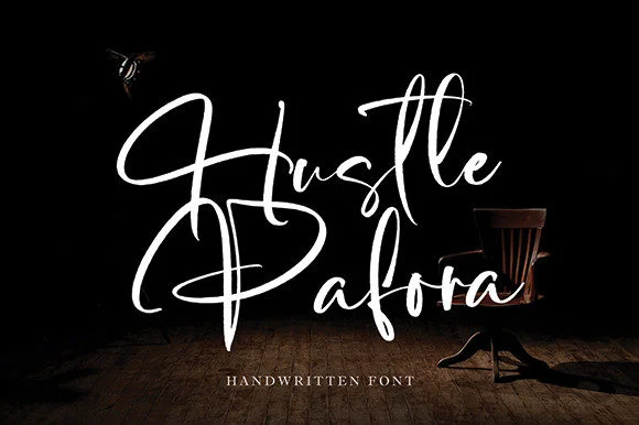 Hustle Pafora Font by Pineungtype & Missinklab — Script Handwritten Font