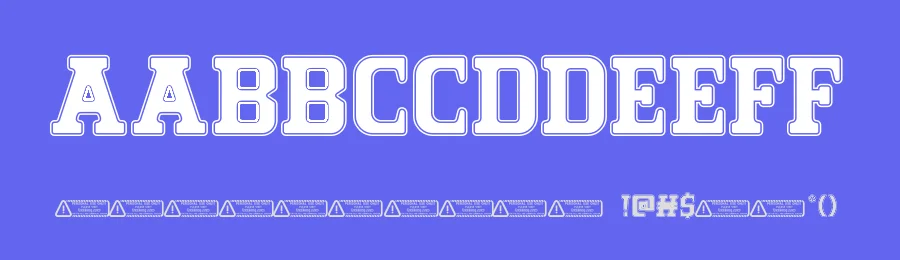 Hyper Tour by Kong Font — Decorative Font — thumbnail 3