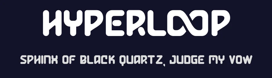 Hyperloop by MaknaStudio — Display Font — thumbnail 2