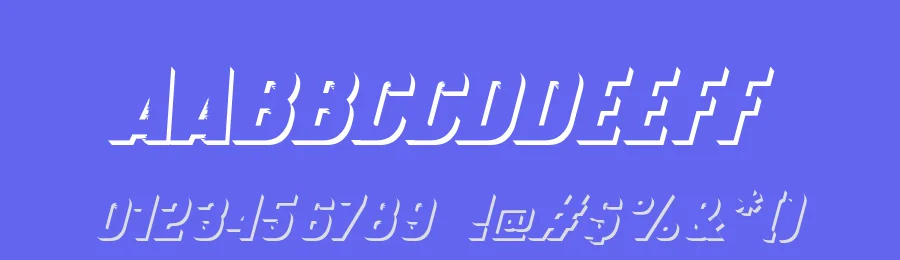Hyper Super Fast by Bisou — Decorative Font — thumbnail 3