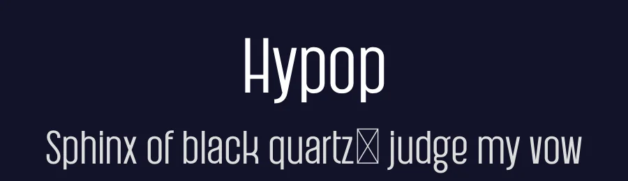 Hypop by FactoryType — Sans Serif Font — thumbnail 2