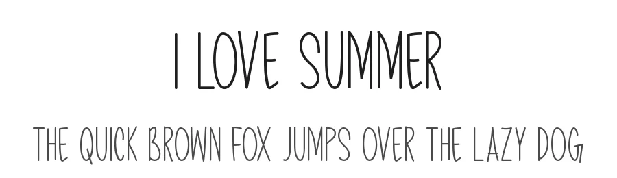 I Love Summer