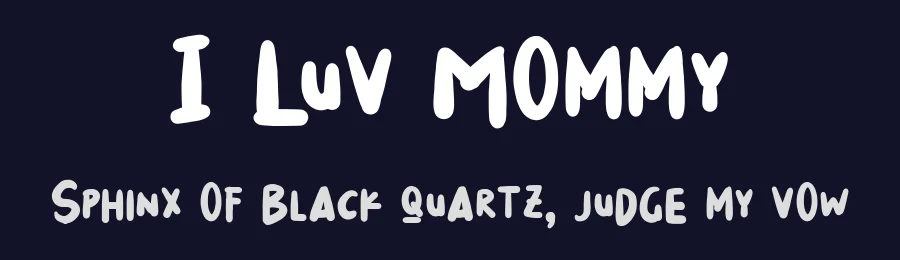 I Luv Mommy by SSI.Scraps — Script Handwritten Font — thumbnail 2
