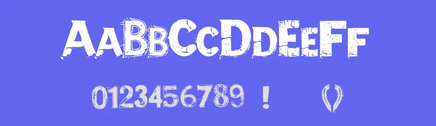 I've got rabies by Mr.Fisk Fonts — Decorative Font — thumbnail 3