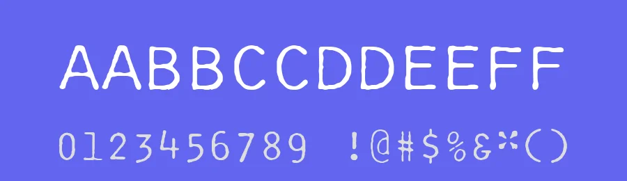 IBM Selectric Manifold by Aleksandar Stevanov — Decorative Font — thumbnail 3