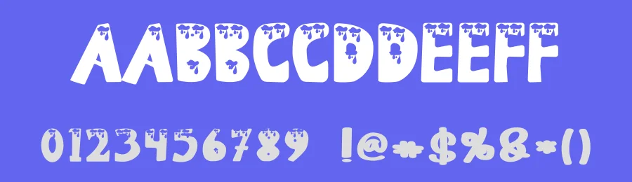 Ice Cube by Mr.Soon Design — Decorative Font — thumbnail 3