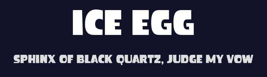 Ice Egg by Faqih Fawaji — Decorative Font — thumbnail 2