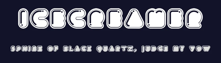Icecreamer by Vladimir Nikolic — Decorative Font — thumbnail 2