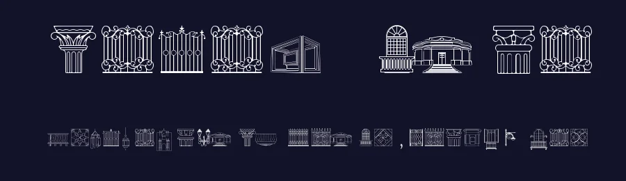 Iconos Prado by Kevin Rodelo Zapata — Dingbats Font — thumbnail 2