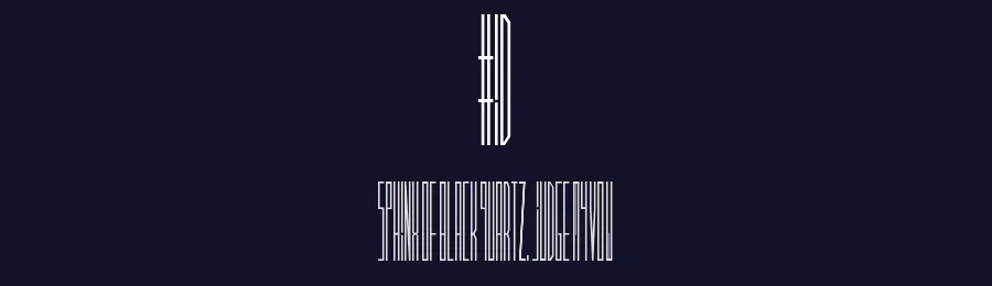 #iD by Gr81 Life — Display Font — thumbnail 2