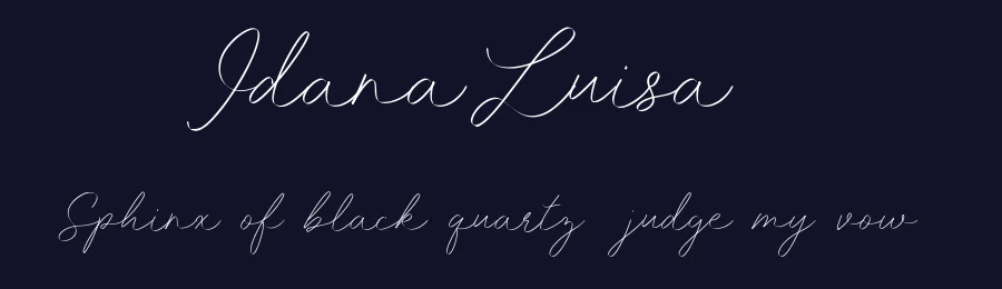 Idana Luisa by Guiltype Studio — Script Handwritten Font — thumbnail 2