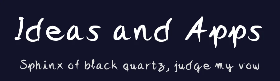 Ideas and Apps by Ideas and Apps — Script Handwritten Font — thumbnail 2