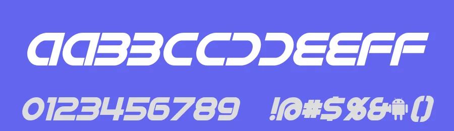 IDroid by Pixel Sagas — Display Font — thumbnail 3