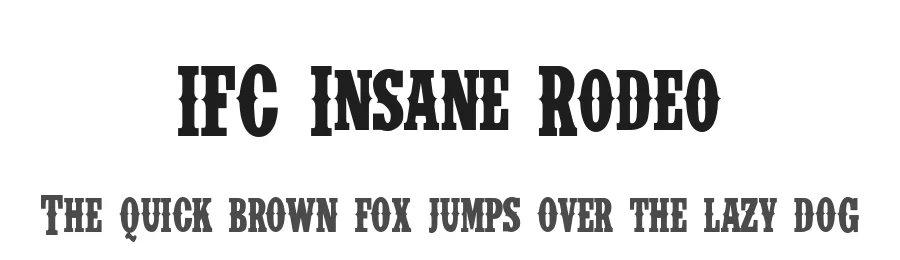 IFC Insane Rodeo
