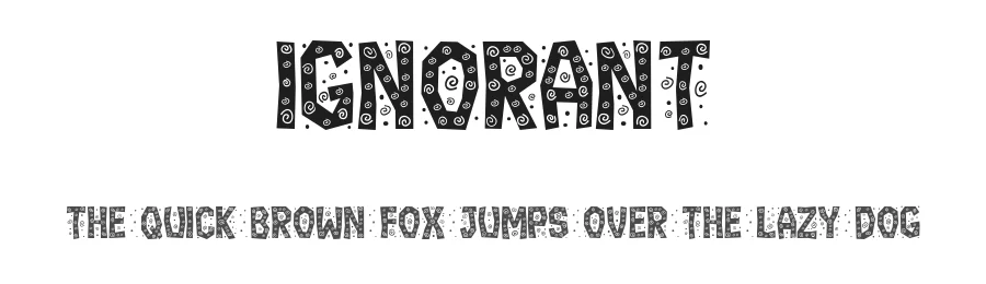 Ignorant by Vladimir Nikolic — Decorative Font