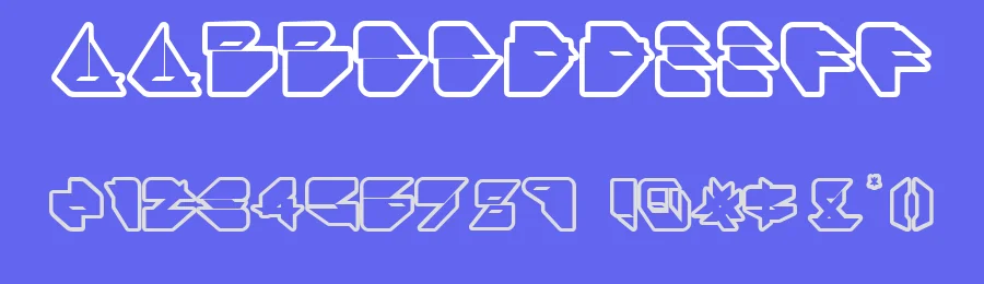 Ikos Dub by Ikos — Display Font — thumbnail 3
