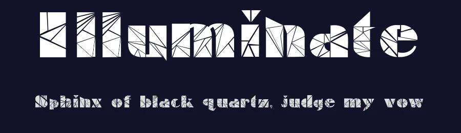 Illuminate by Anwyn Cochrane — Decorative Font — thumbnail 2