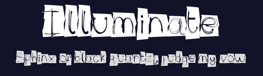 Illuminate by spud1077 — Decorative Font — thumbnail 2