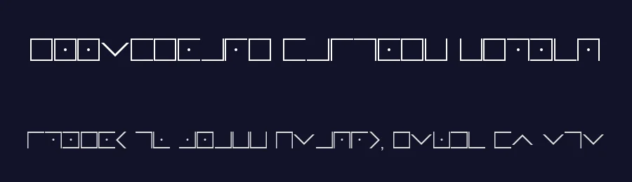 Illuminati Masonic Cipher by Illuminati Rex — Dingbats Font — thumbnail 2