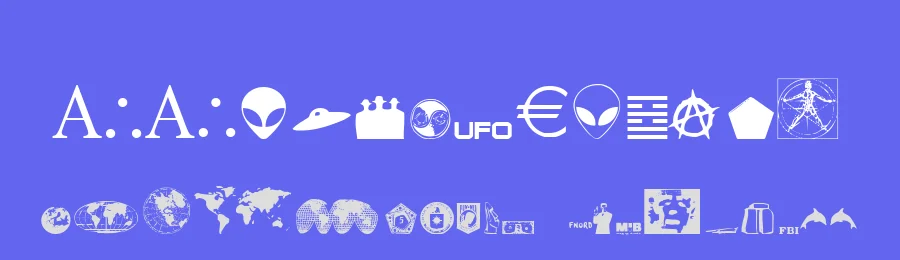 Illuminati by Iconian Fonts — Dingbats Font — thumbnail 3