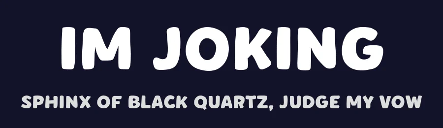 Im Joking by MJType — Decorative Font — thumbnail 2