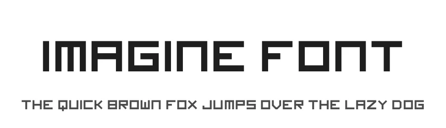 Imagine Font by Serious Bros. — Display Font