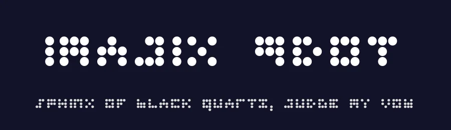 Imajix 9dot by Agus Dwiyanto — Display Font — thumbnail 2